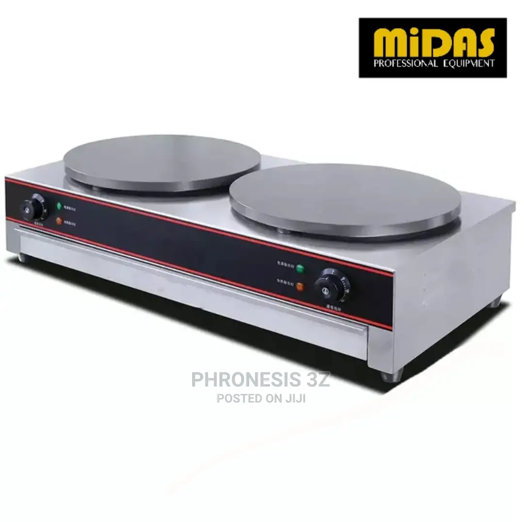 Electric Crepe Maker (1 or 2 Plates)