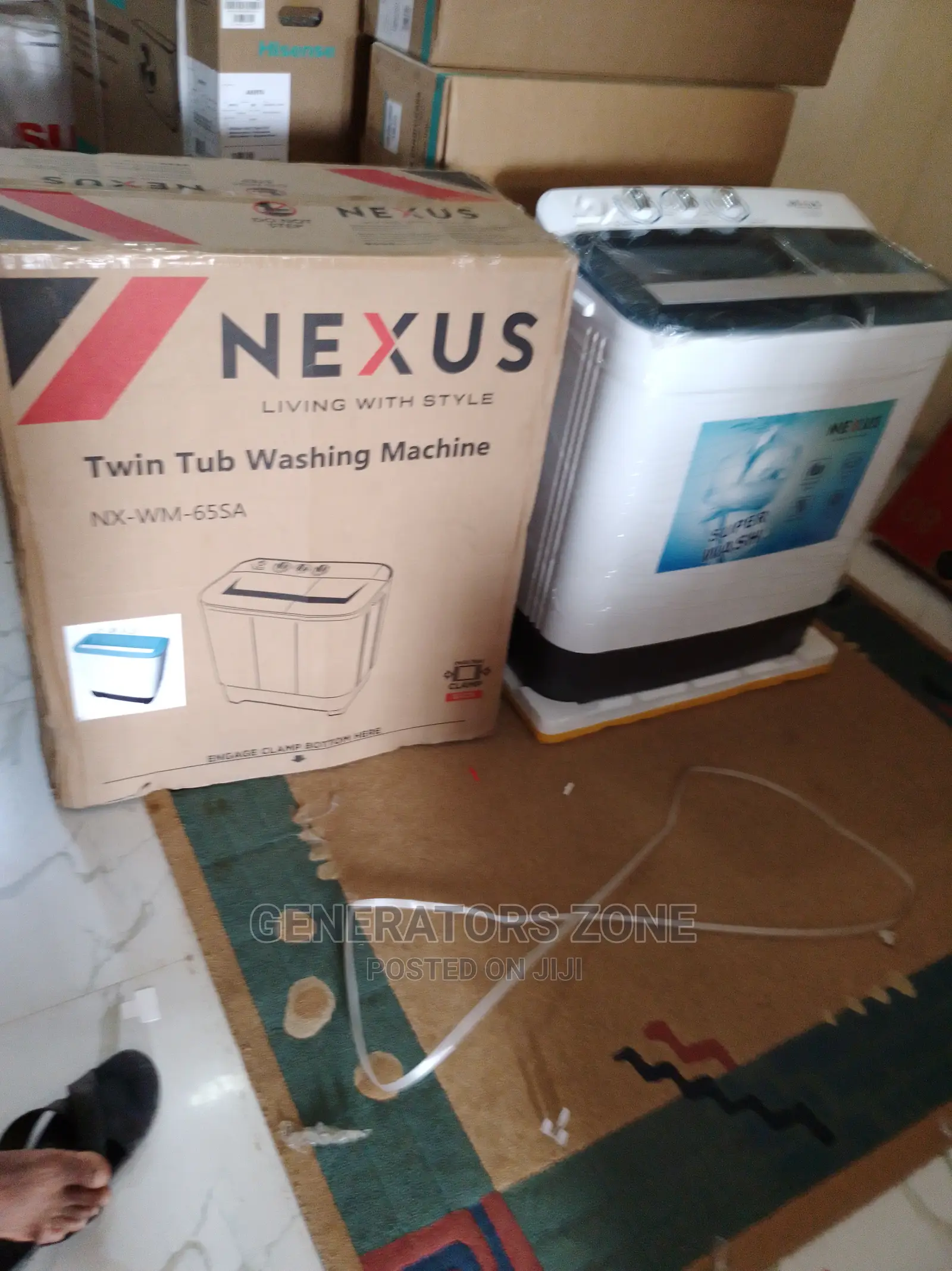 Brand New 7kg Nexus Washing Machine Twin Tub