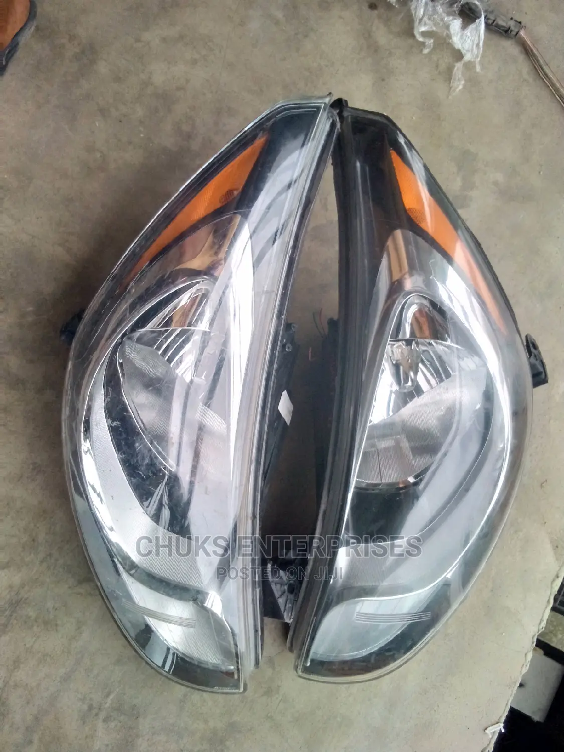 Hyundai Accent 2012 Headlight America