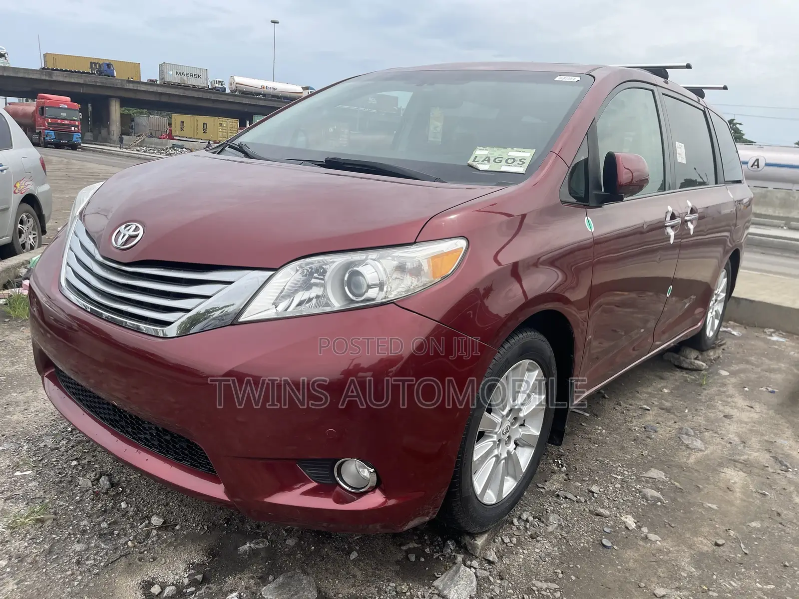 Toyota Sienna Limited 7 Passenger 2011 Red
