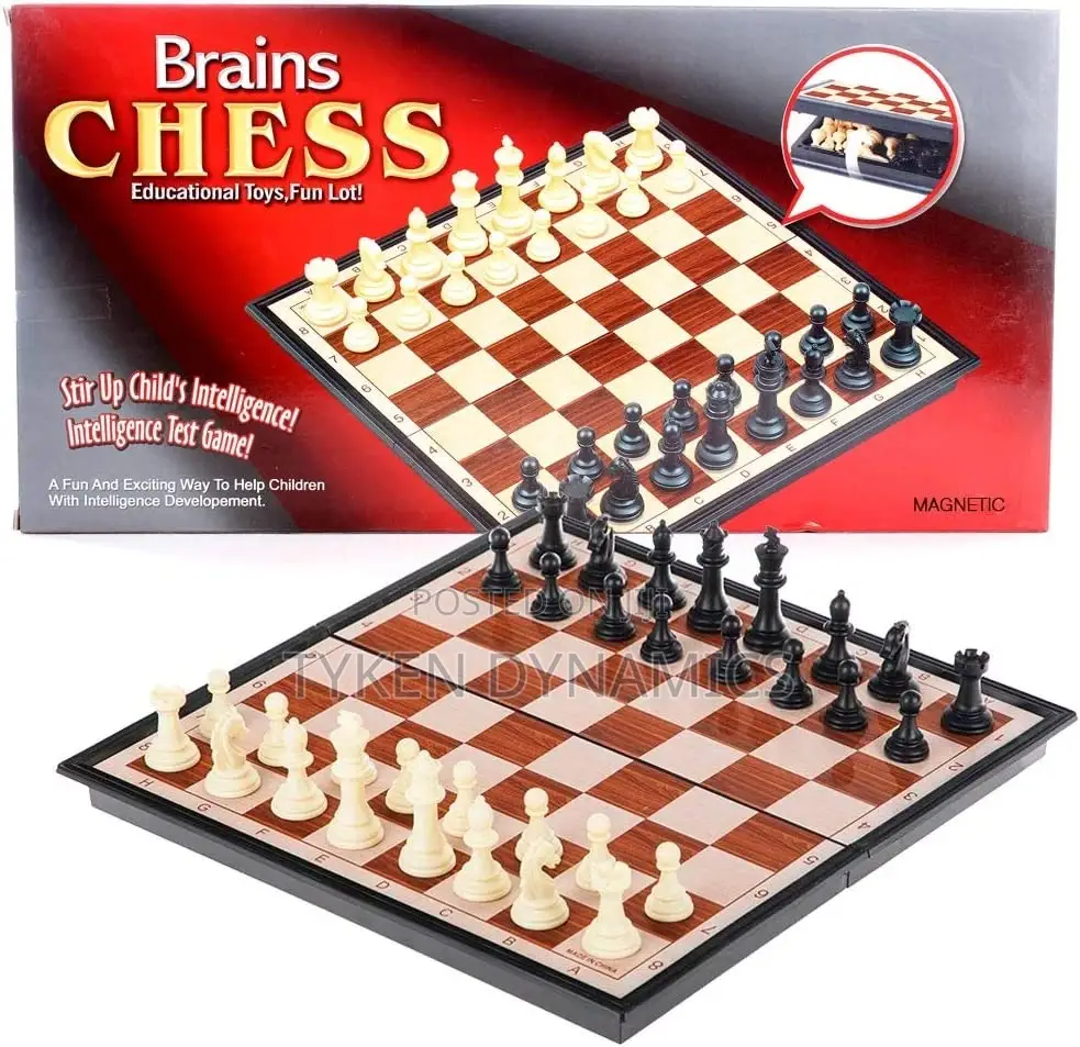 Medium Size Brain Chess Educational Toy - Ages3+ -25.5x12.