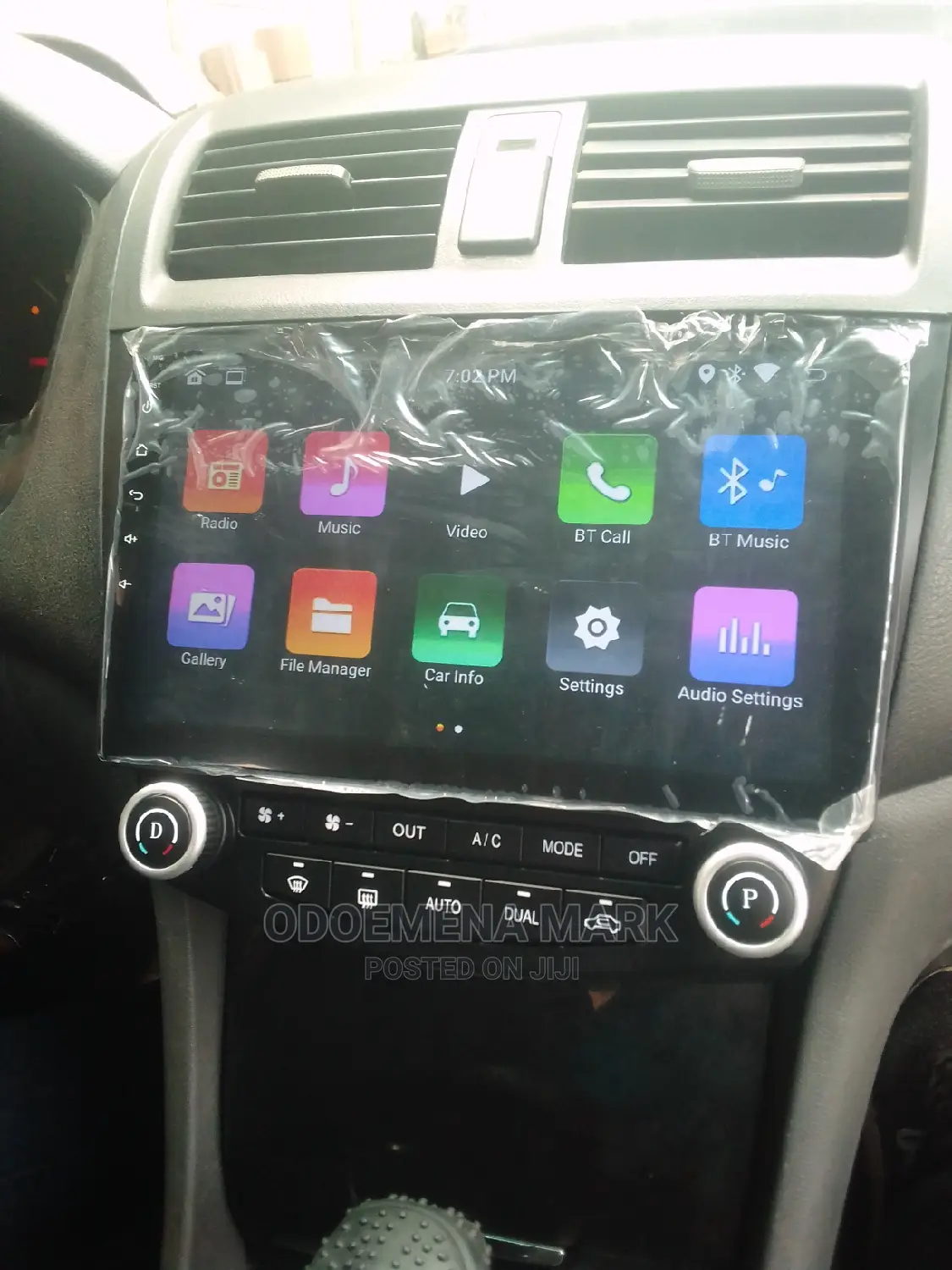 Honda Accord EOD Android Navigation System Camera GPS Map