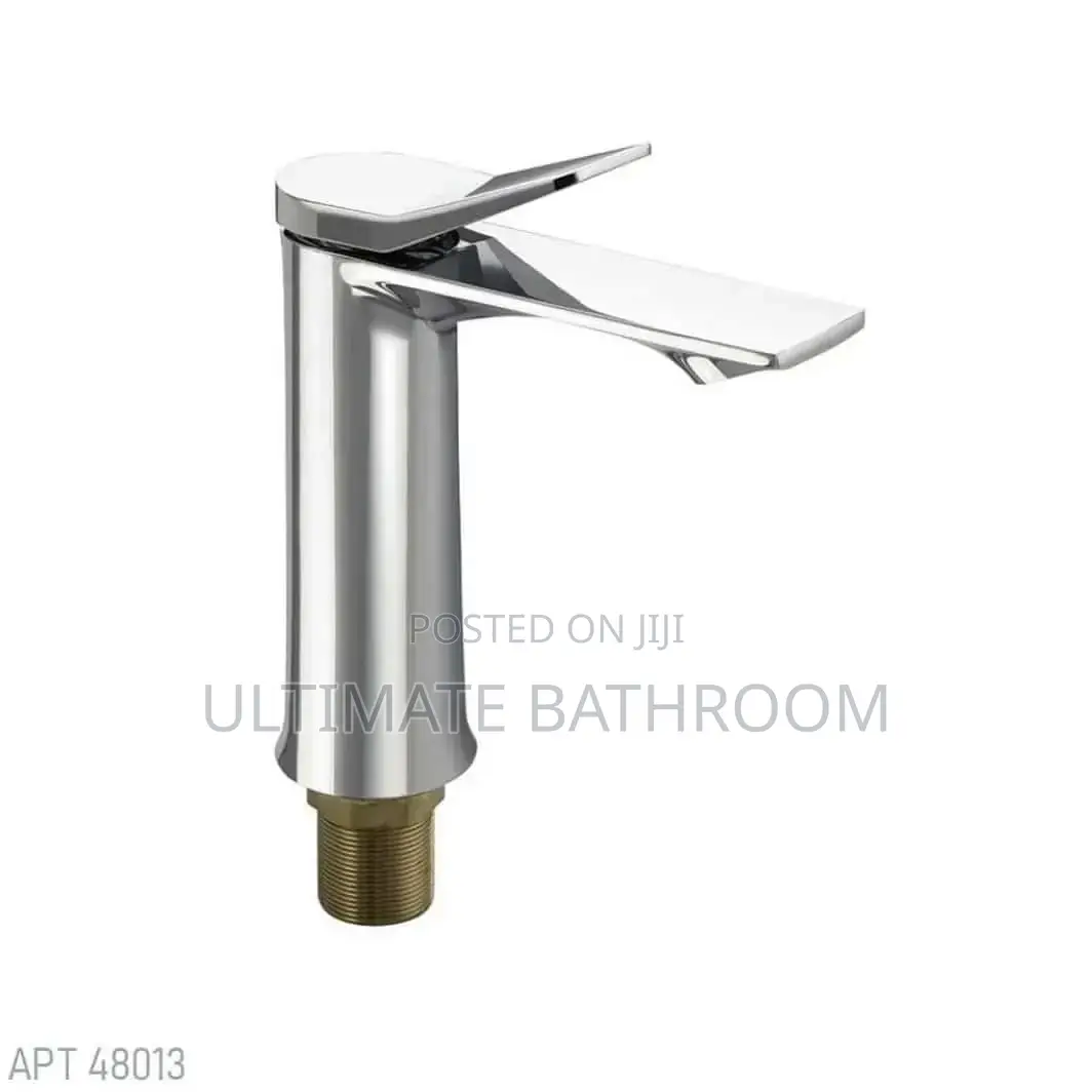 402 Quality Chrome Short Basin Mixer Tap