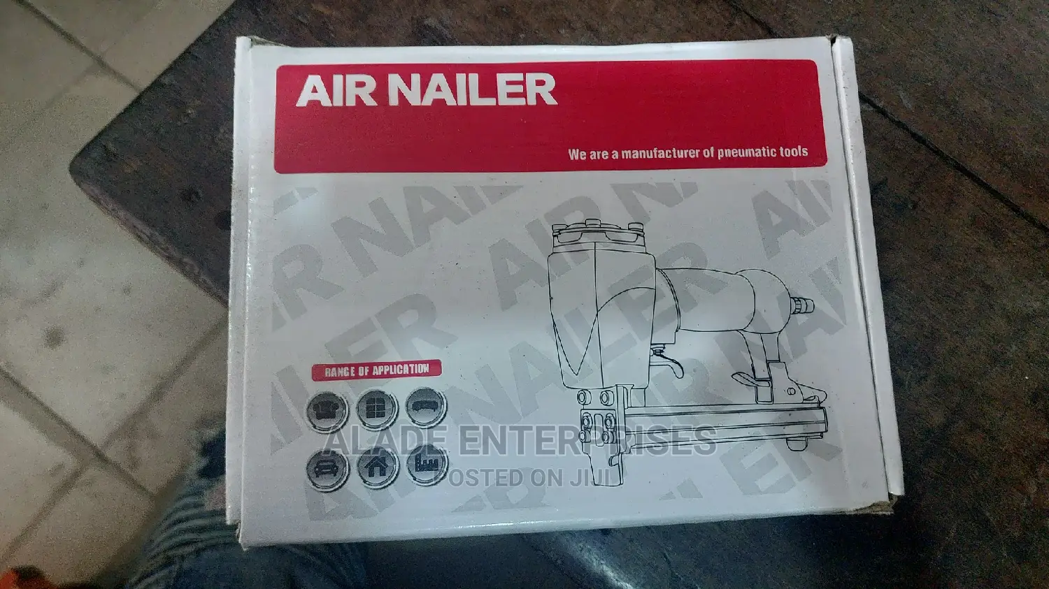 1013J Air Stapler Pneumatic Staple Gun 1.25mm0.6mm U Nail