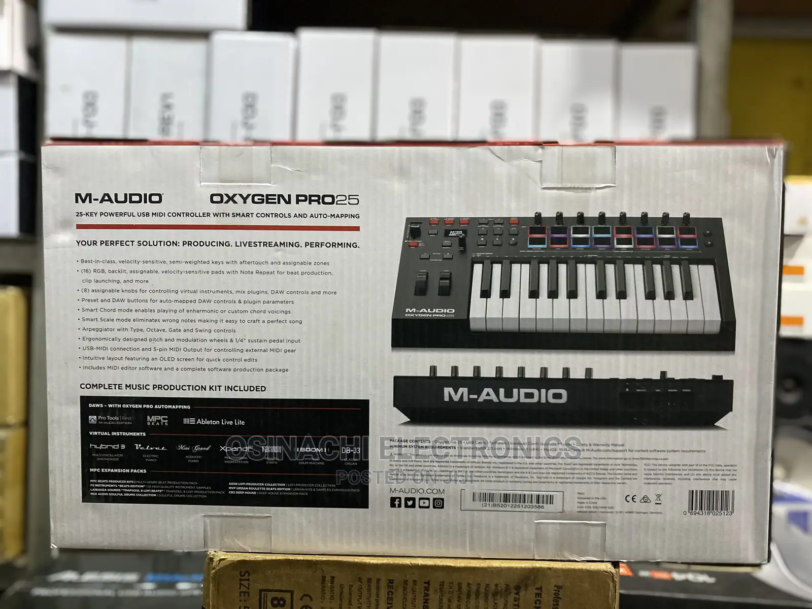 M Audio Oxygen Pro 25