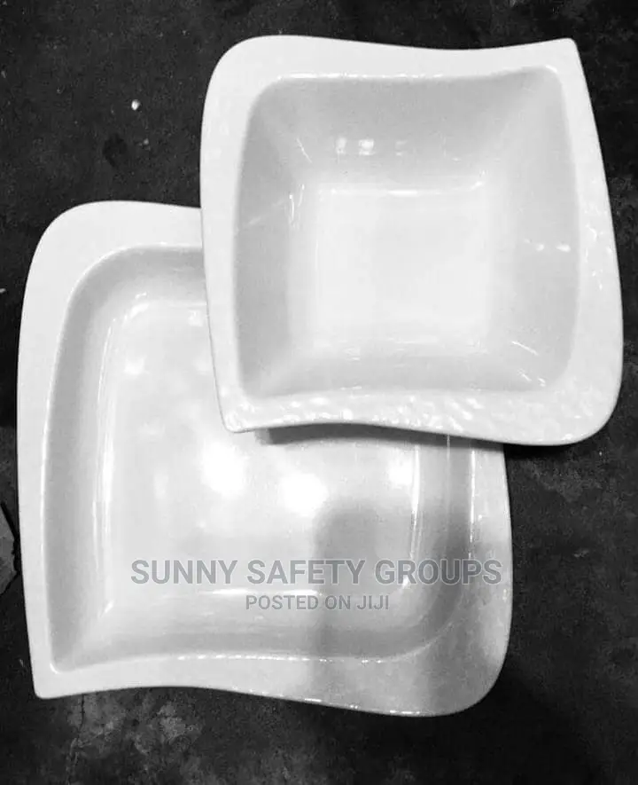 Beautiful Unbreakable Fancy 3 Portions Plates