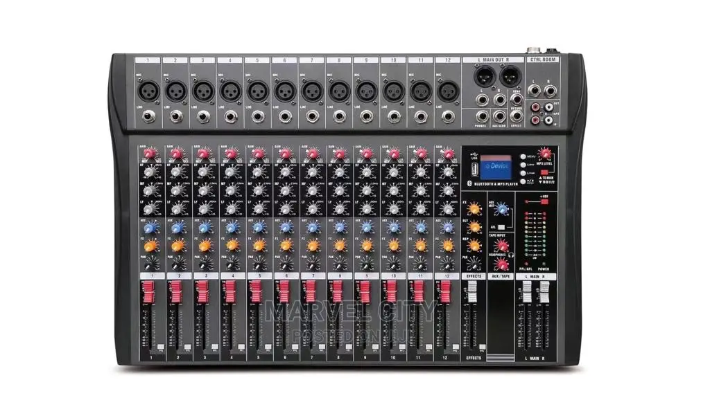 12 Channel Flat Mixer