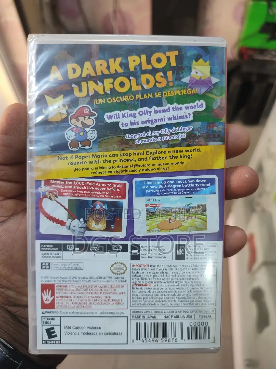 Nintendo Switch Paper Mario the Origami King