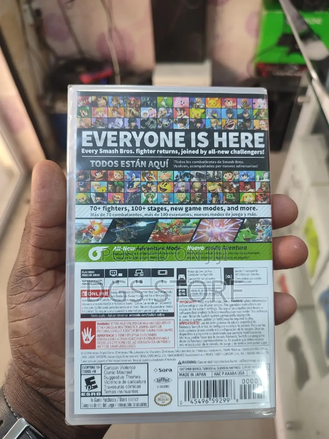 Nintendo Switch Super Smash Bros Game