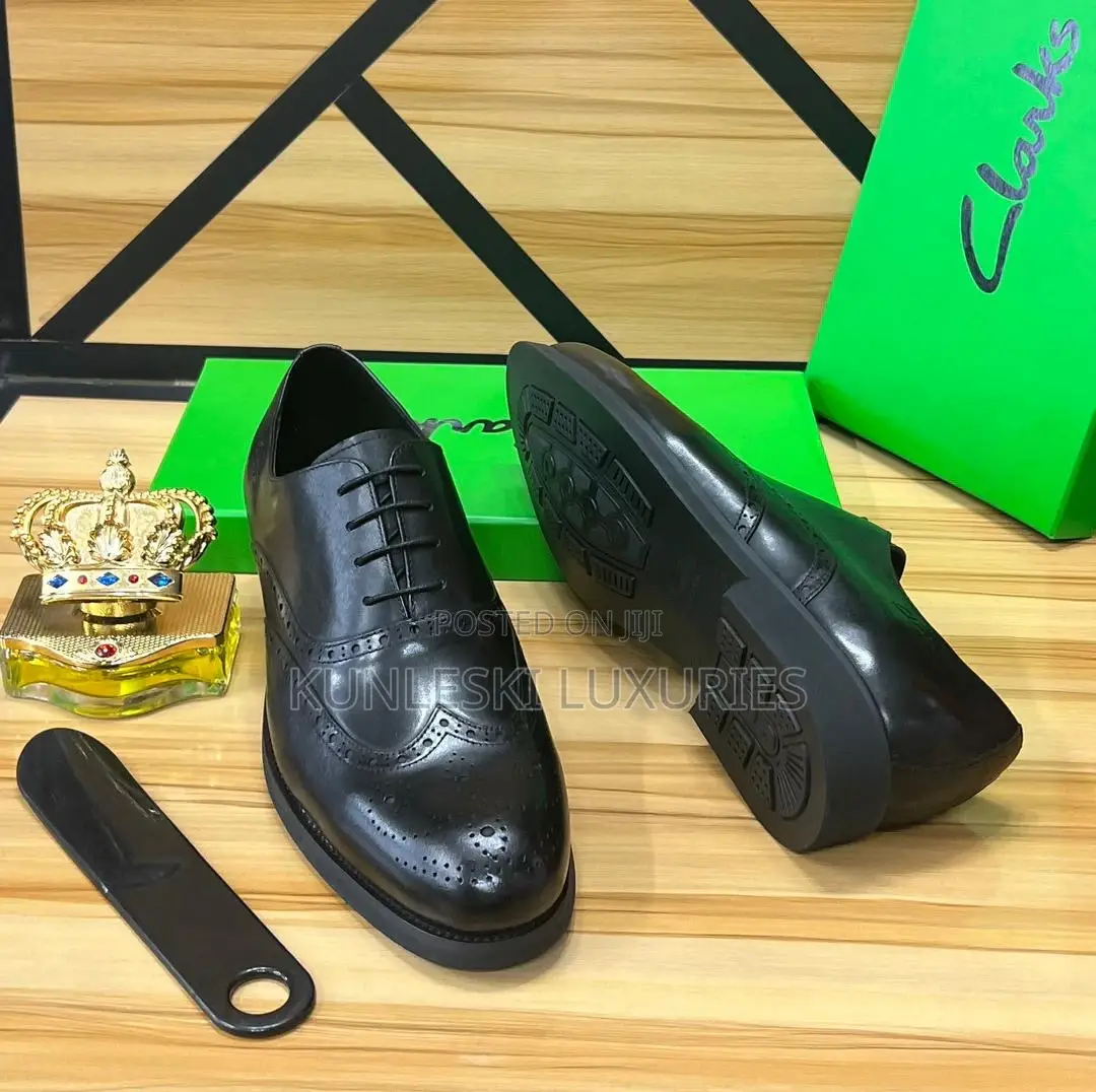 Original Clarks Oxfords Leather Shoe