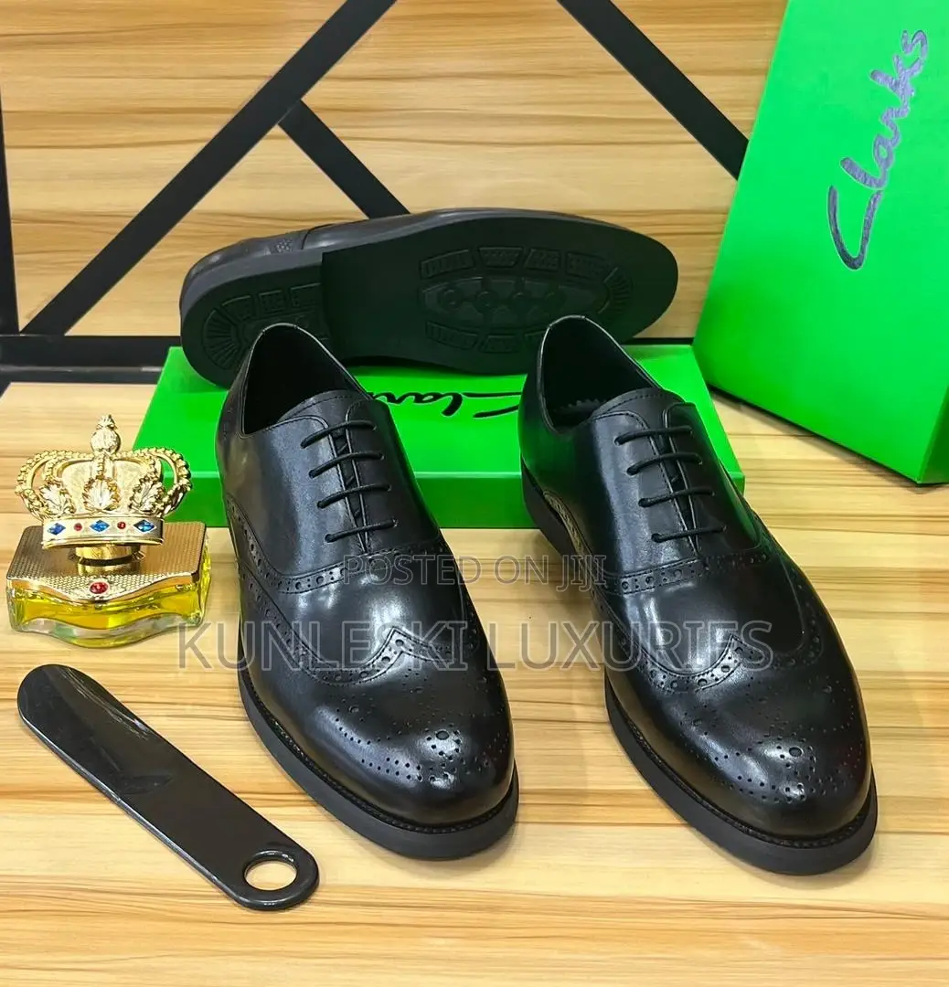 Original Clarks Oxfords Leather Shoe