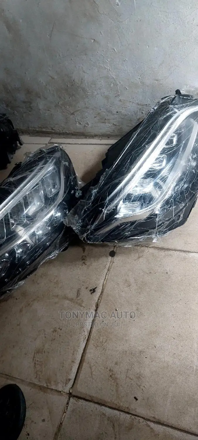 Headlights for Mercedes-Benz C300 2015-2017 Upgrade to 2019