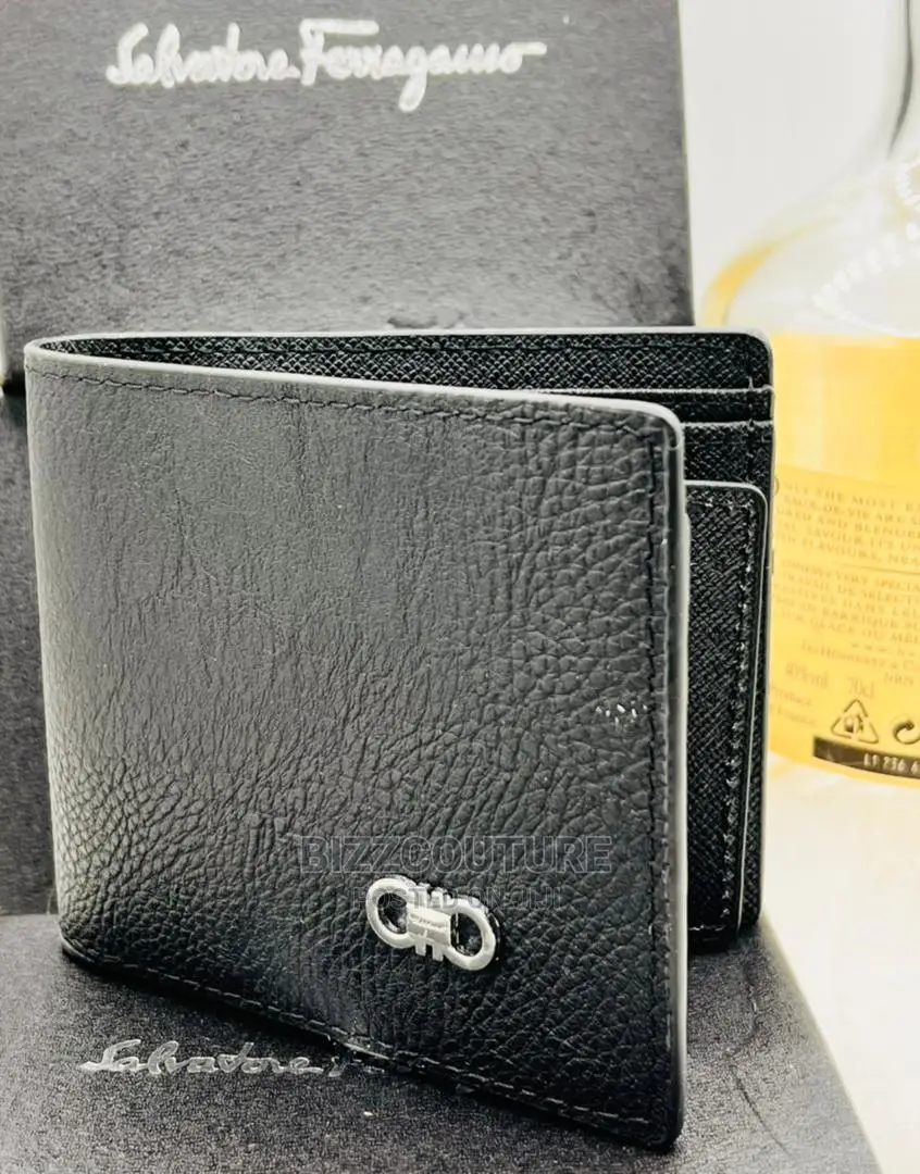 Original SALVATORE FERRSGAMO Leathe Wallet Available Instore