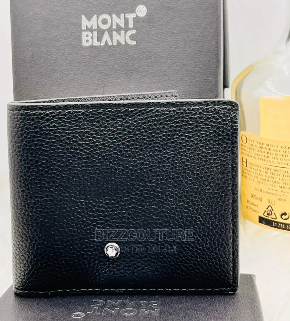 Oruginal MONT BLANC Leatger Wallets Available in Store