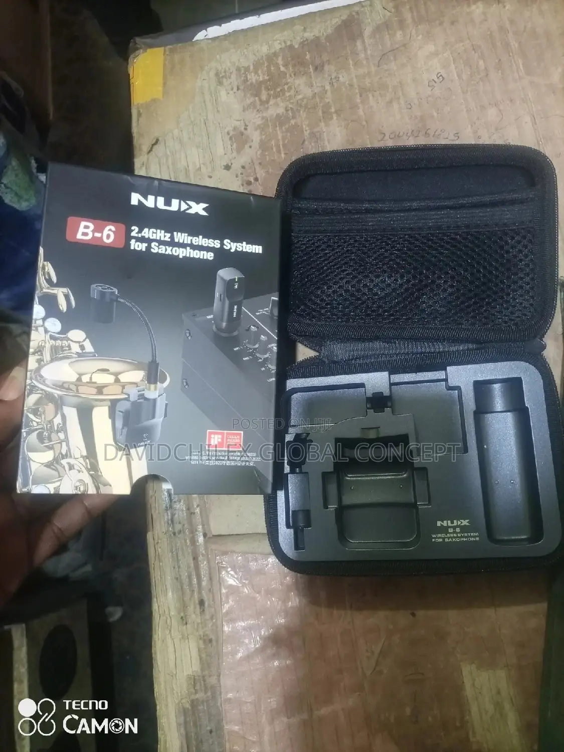 Nux B-6 Wireless System for Saxophone