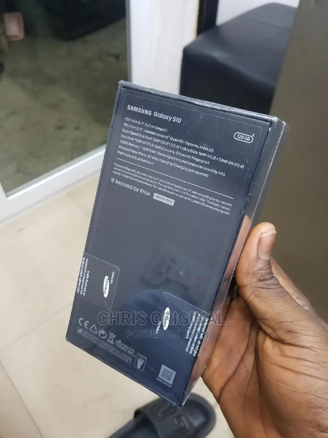 New Samsung Galaxy S10 128 GB White