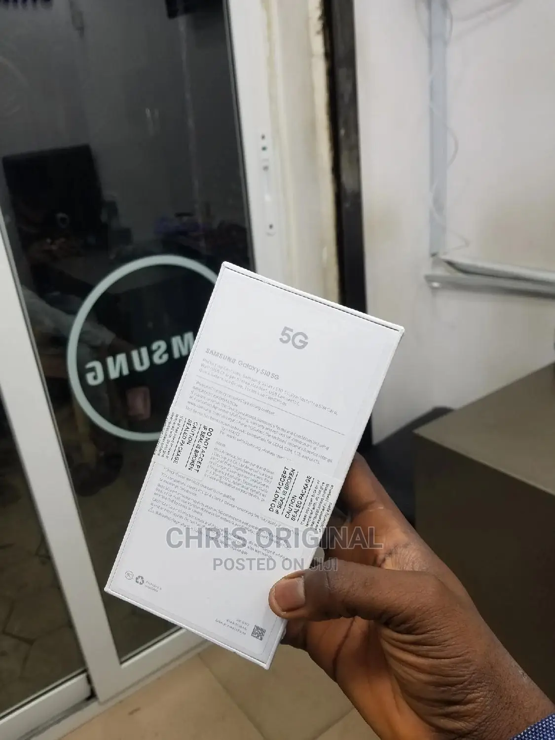 New Samsung Galaxy S10 5G 256 GB Silver