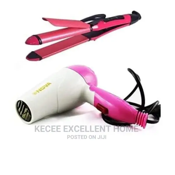 Nova Hair Dryer And 2-in-1 Hair Straightener - 25w-39w