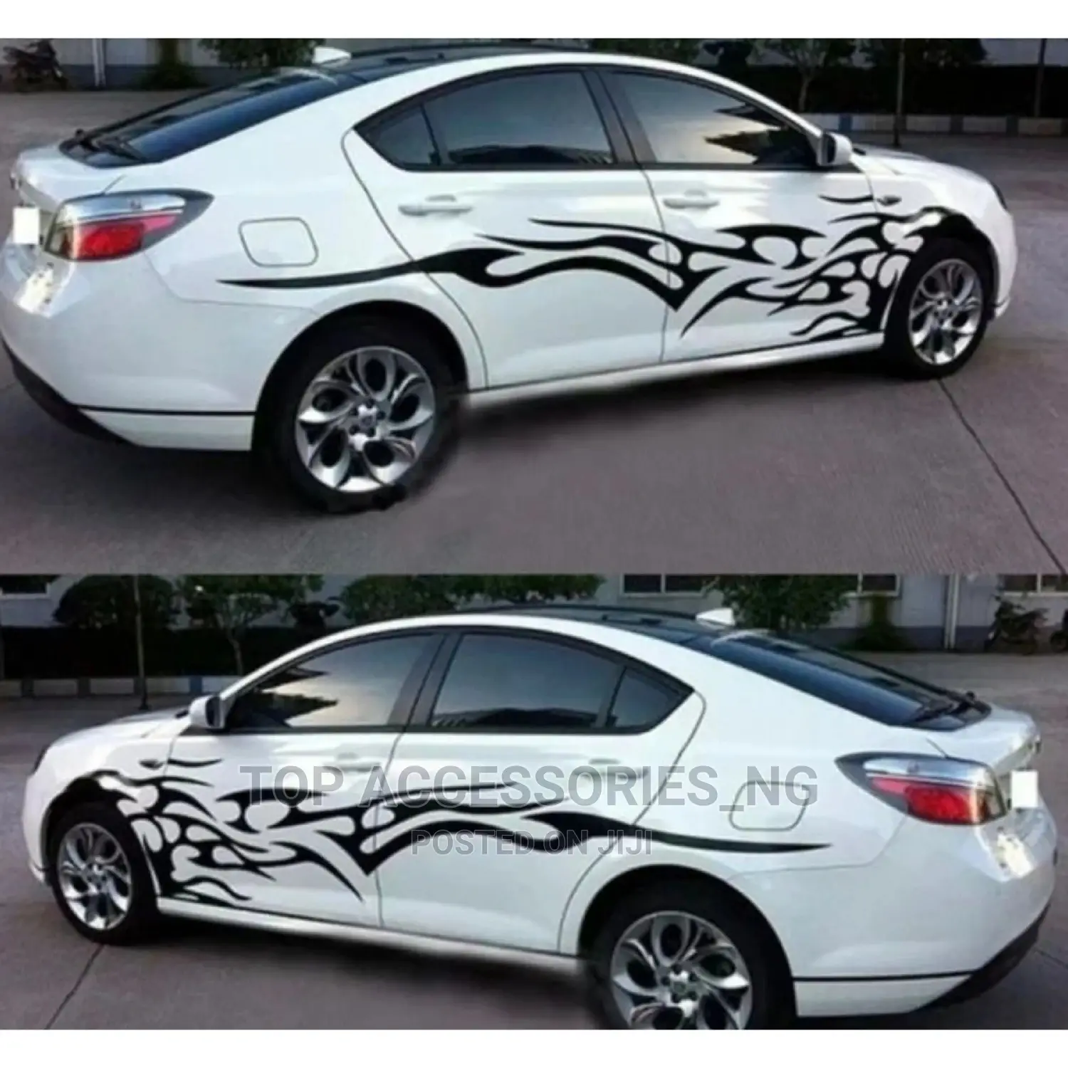Bonnet Stickers and Car Body Stickers