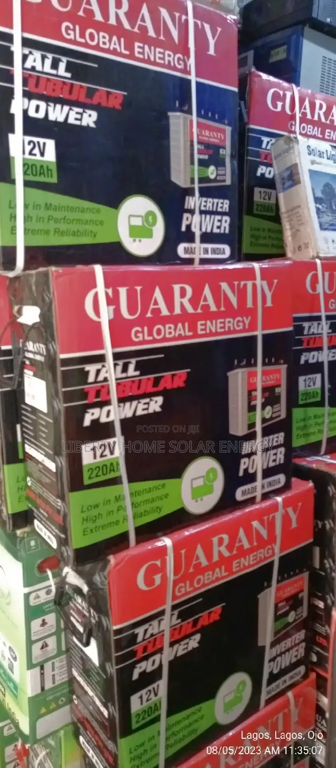 Guaranty Tubular Battery