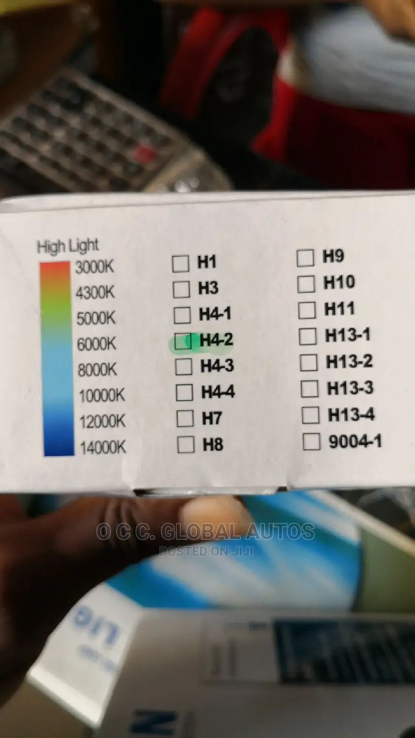 H4-2 Chargeable Bulb and Some Other Numbers