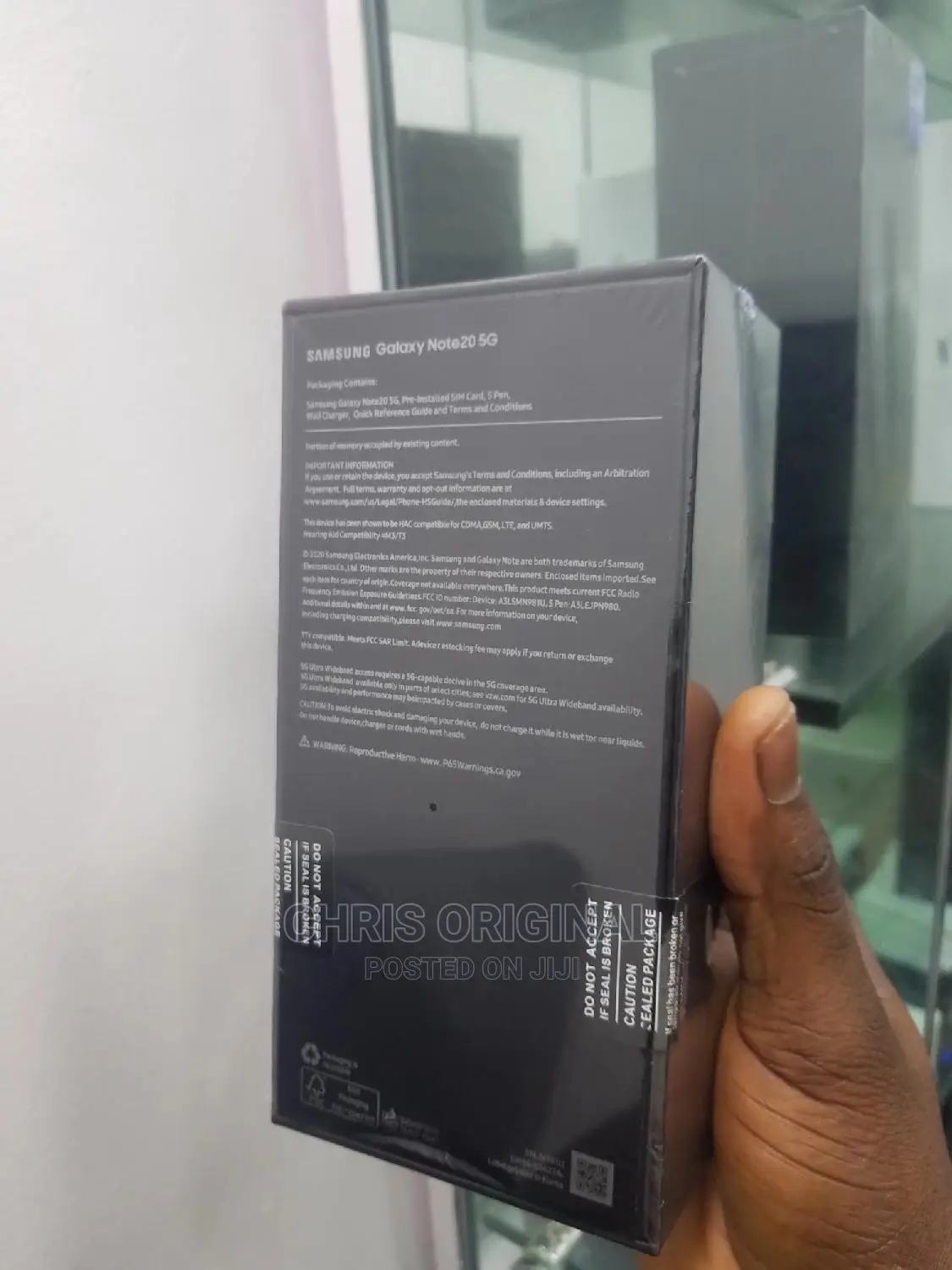 New Samsung Galaxy Note 20 5G 128 GB Bronze