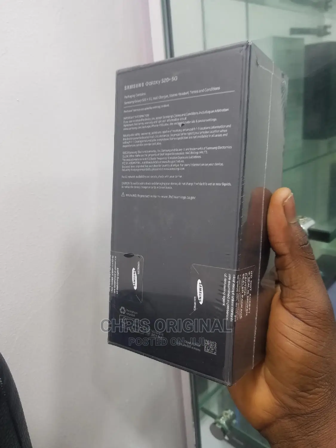 New Samsung Galaxy S20+ 5G 128 GB Black