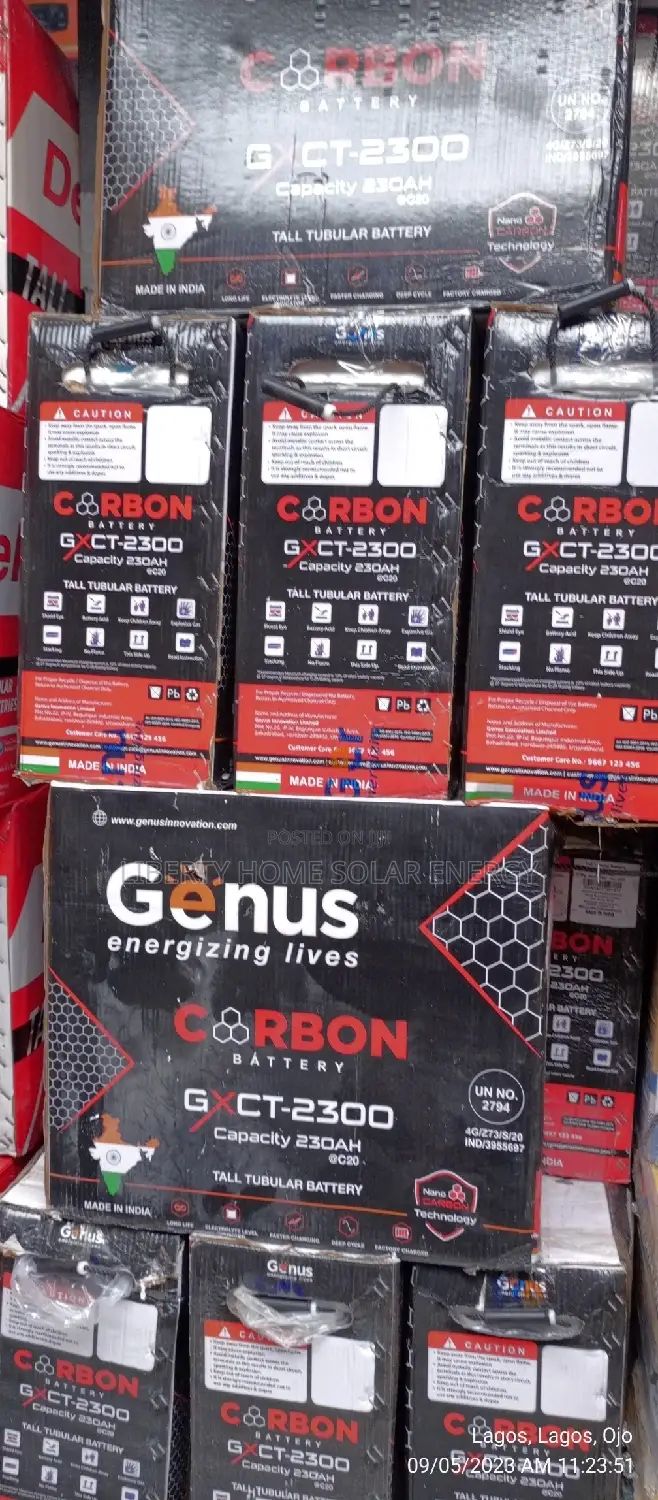 Genus Tubular Battery