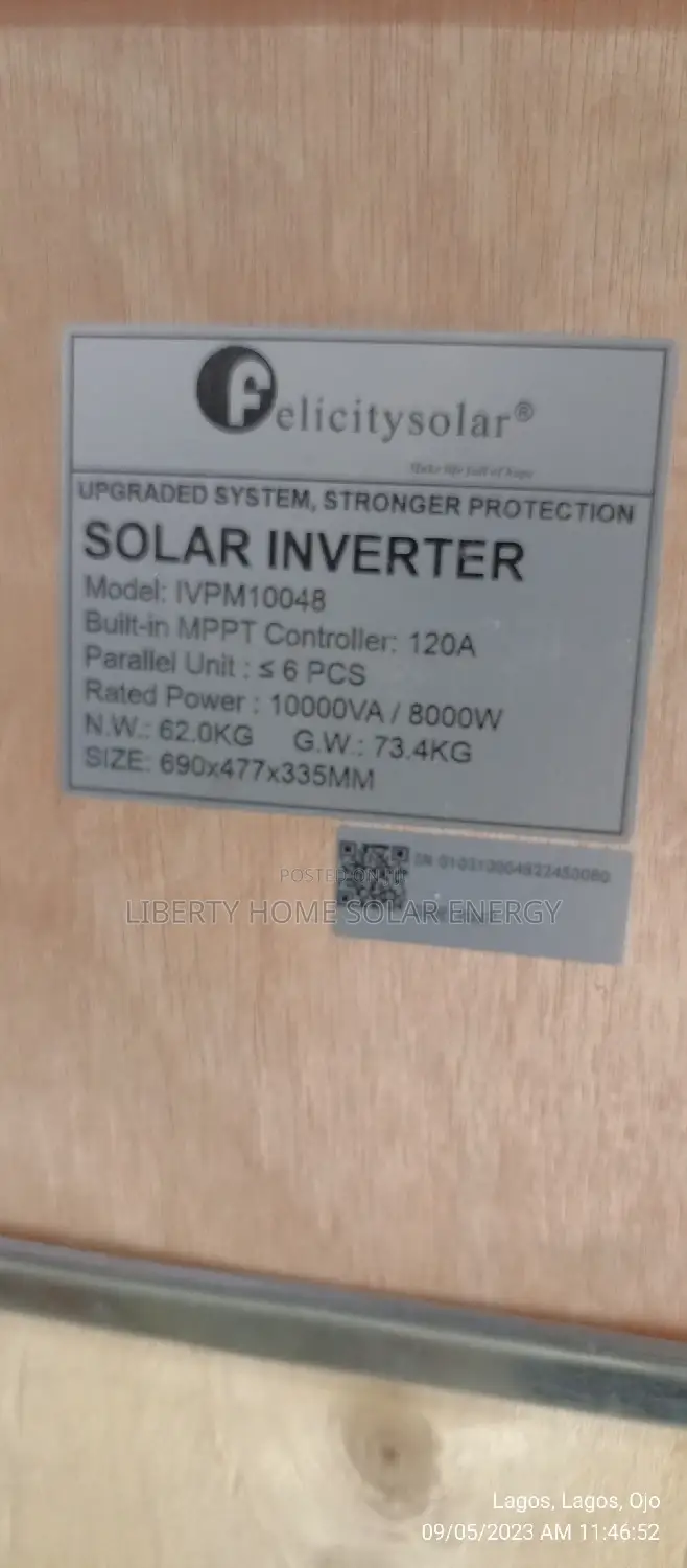 10kva Felicity Hybrid Inverter
