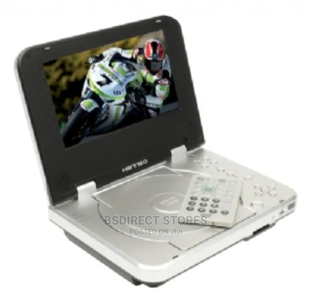 Hannsg HP076VD 7" Widescreen Portable DVD Player LCD Screen
