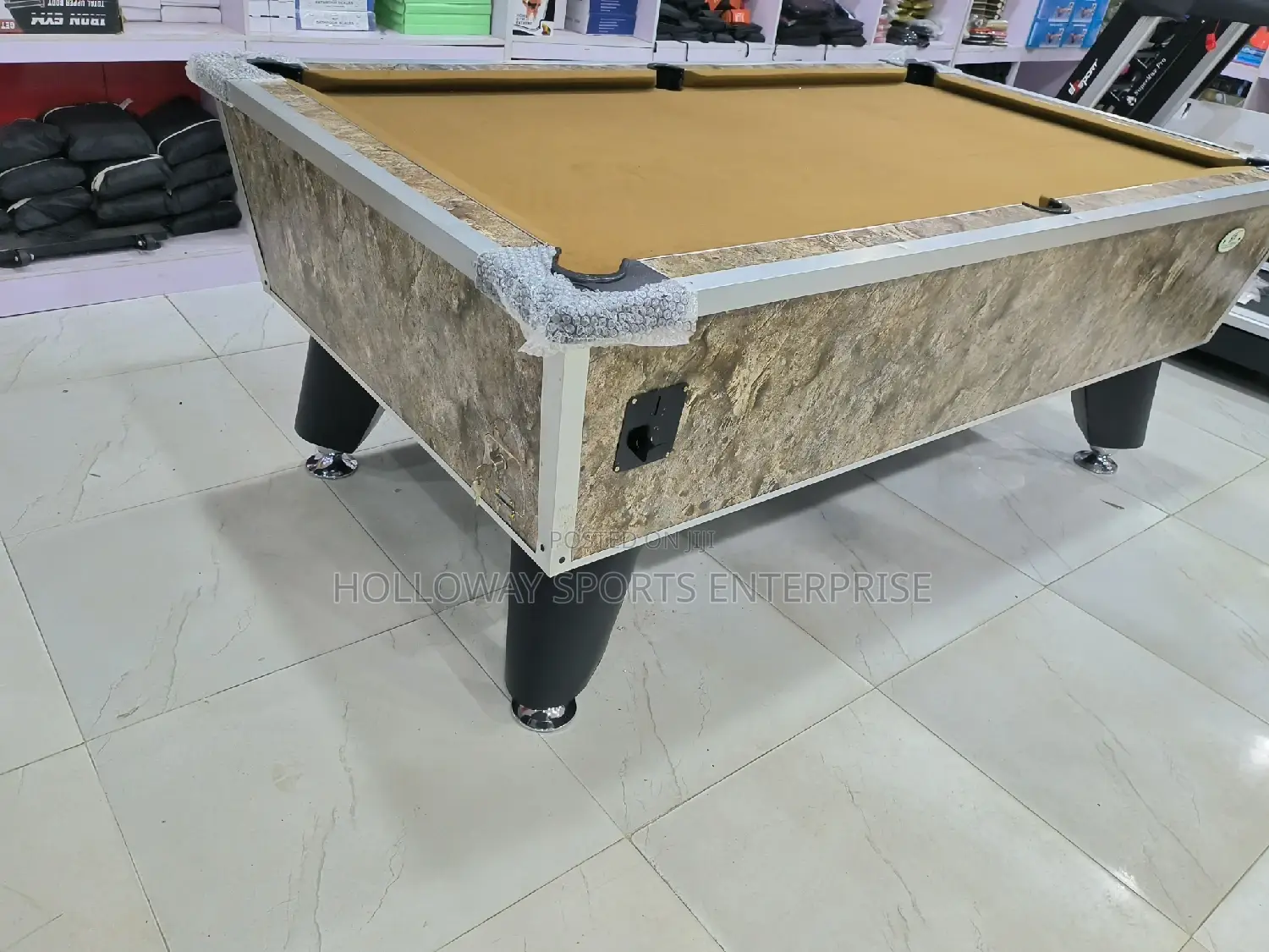 7_ft HDF Classic Coin Snooker Table With Brownish Top