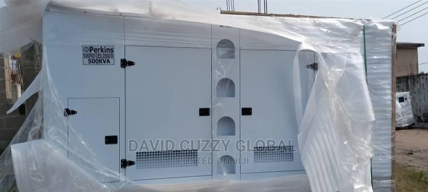Original 500kva Perkins Soundproof Diesel Generator