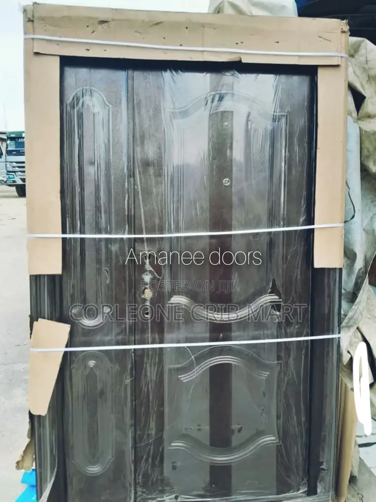 4 Feet China Steel Walnut Door