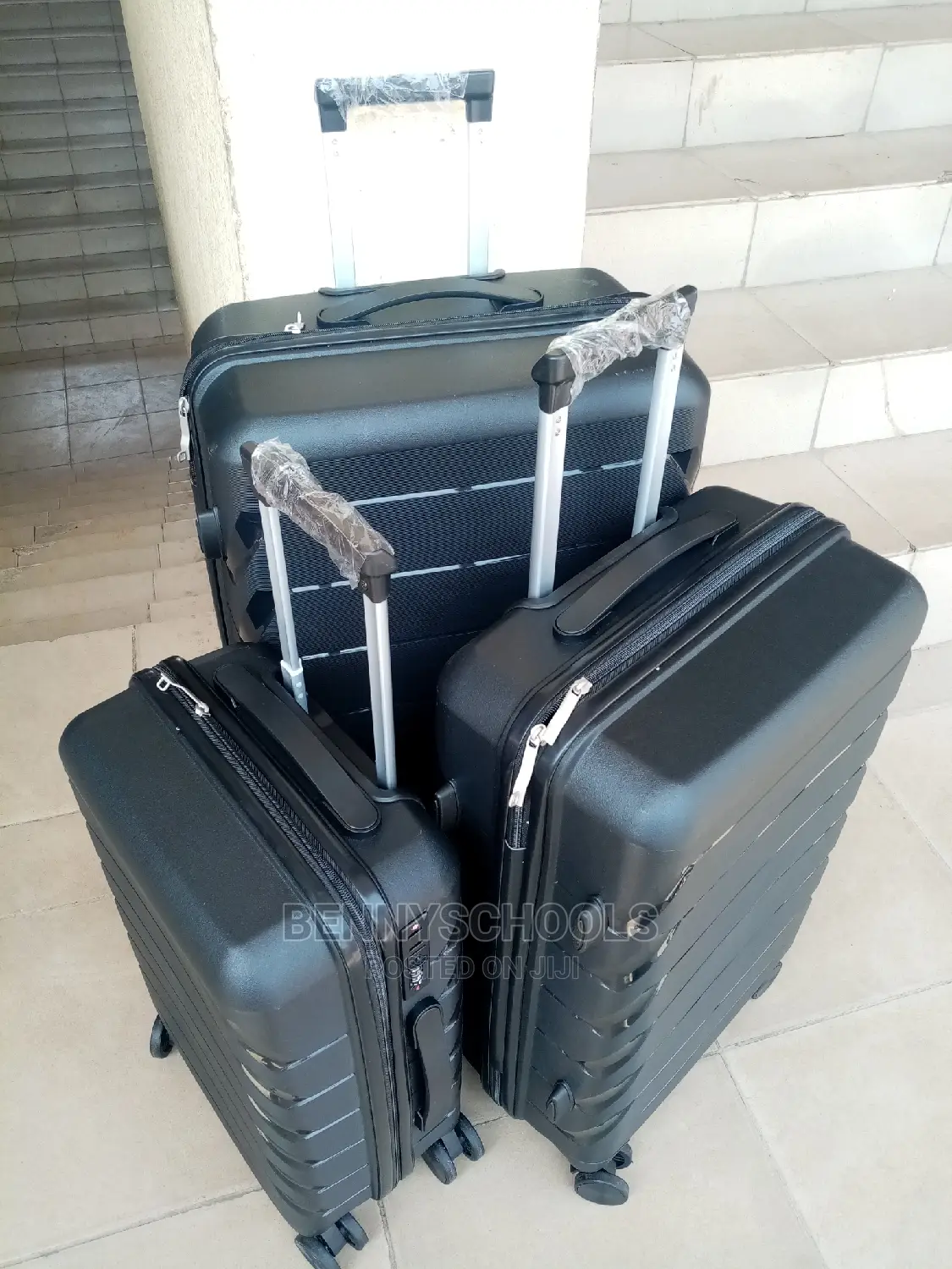 Set of 3 Unbreakable Foreign Elastic Rubber Luggage Boxes
