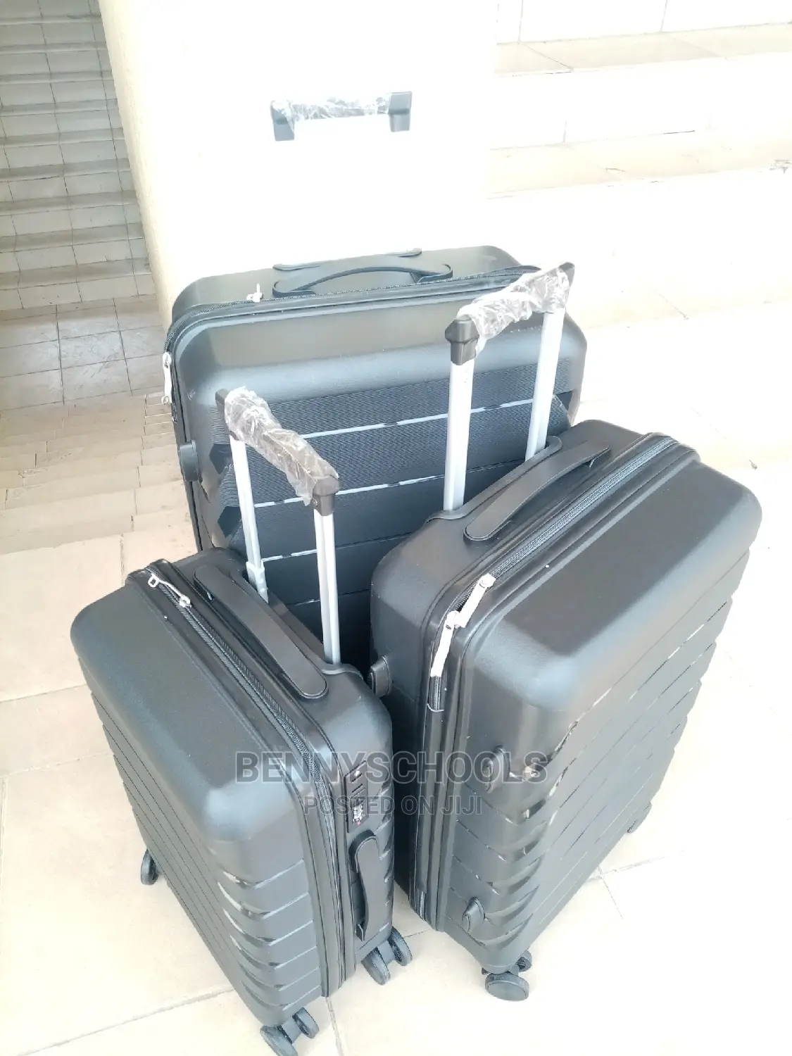Set of 3 Unbreakable Foreign Elastic Rubber Luggage Boxes