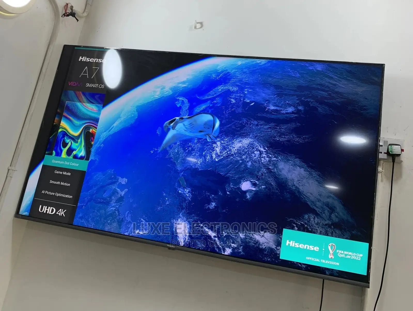 65 Inch Made In Europe Hisense Qled Uhd HDR Smart Tv