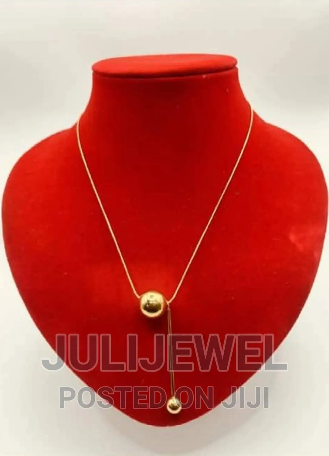 Ladies Ball Dropping Necklace