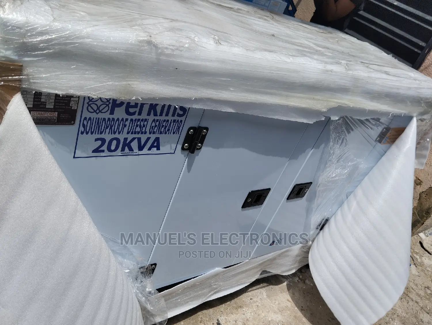 (20kva) Brand New Perkins Diesel Soundproof Generator 100%