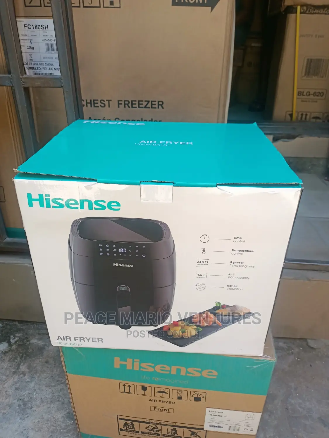 Hisense Original 4.5L Air Fryer With 12months Warranty