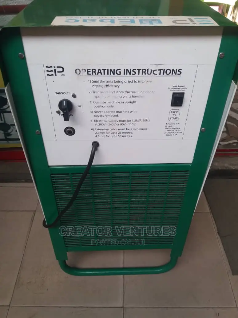 Dehumidifier Industrial,35,50 and 65 Ltrs,Remove Pints,Odor.