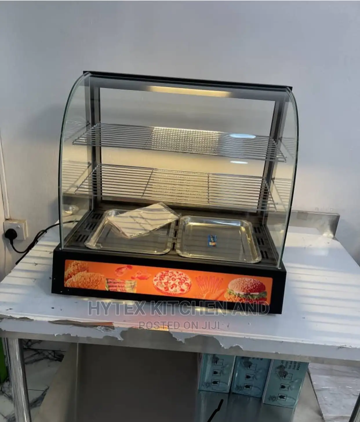 Red 2 Plate Food Warmer
