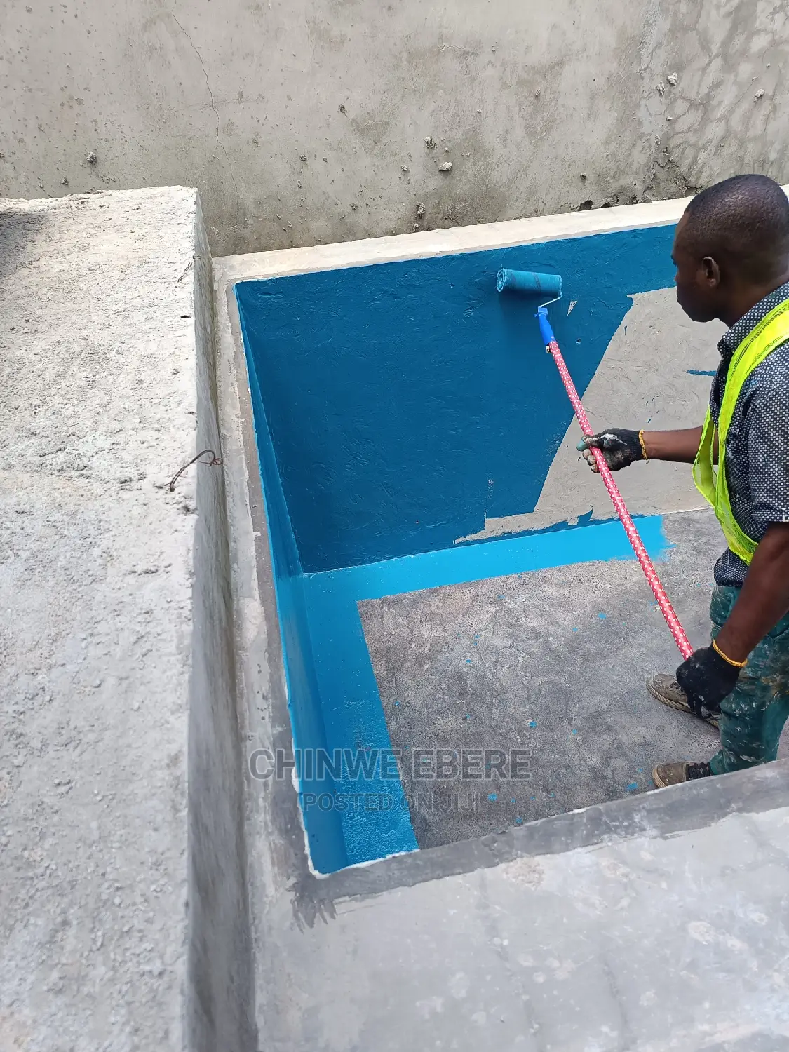 Koi Epoxy Painting and Swimming Pool Epoxy Painting