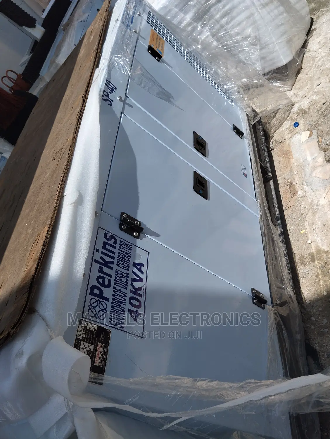 (40kva) Brand New Perkins Diesel Soundproof Generator 100%