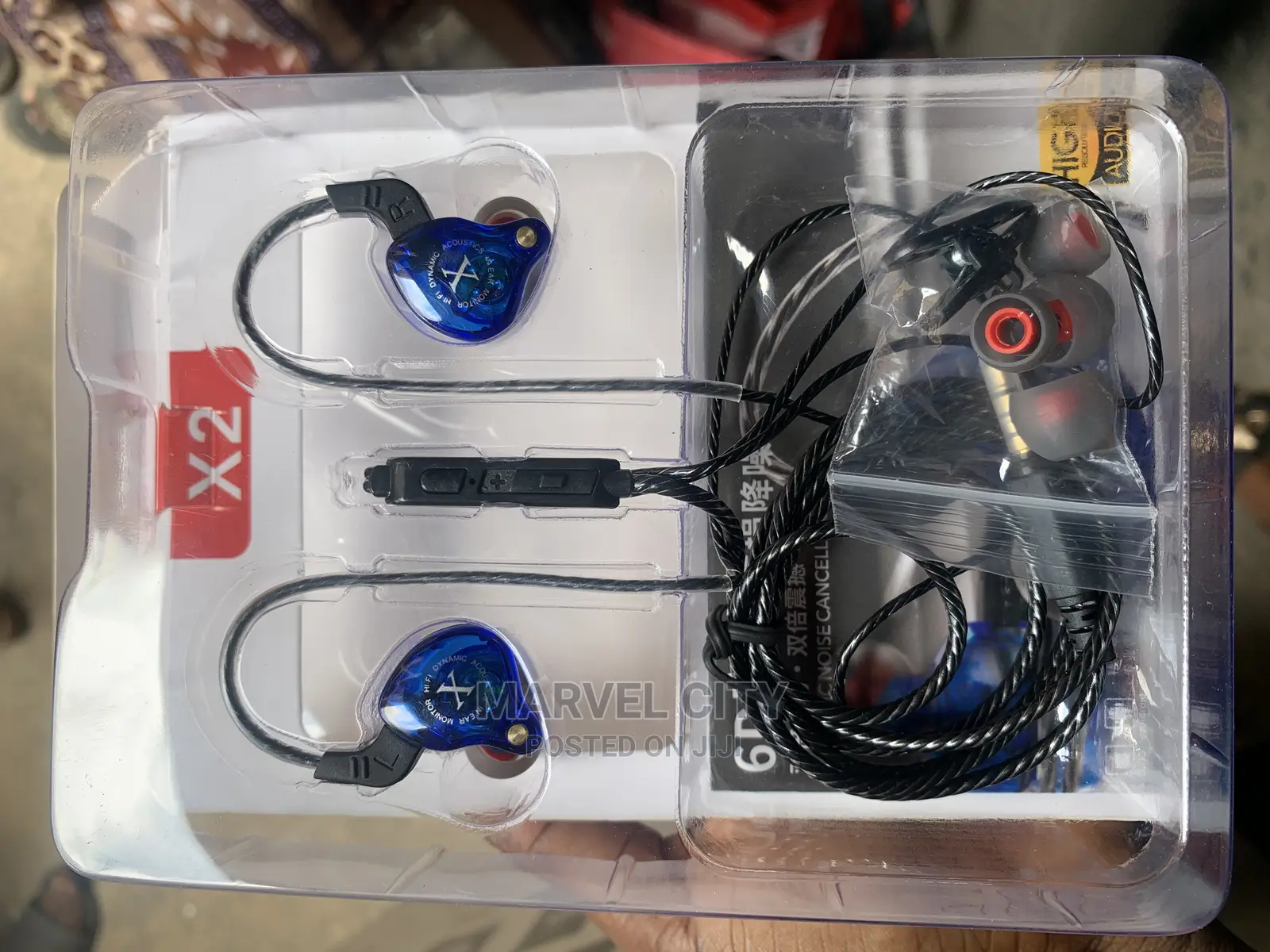 Fonge X2 Pro in Ear Bass Earphones Sport With Microphone