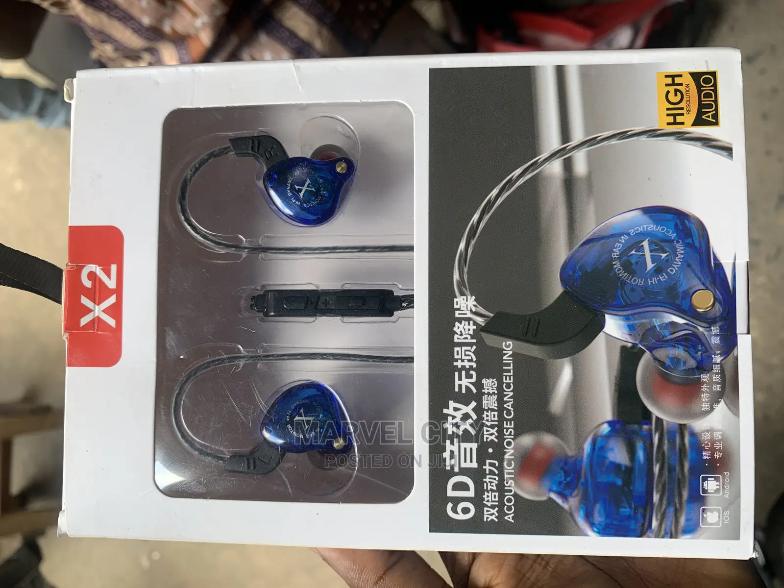 Fonge X2 Pro in Ear Bass Earphones Sport With Microphone