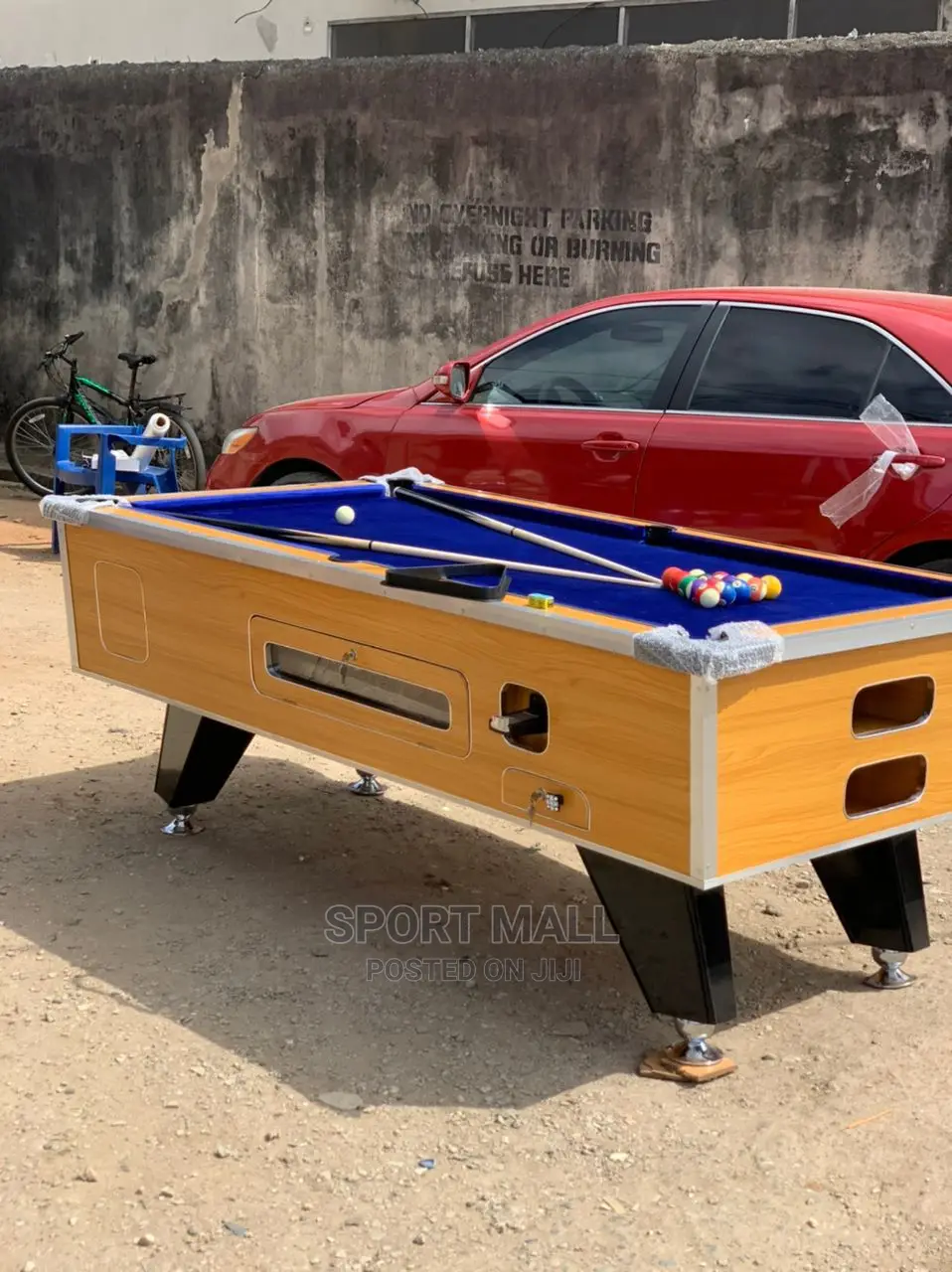 Locally Made Coin Snooker Table and Accessories