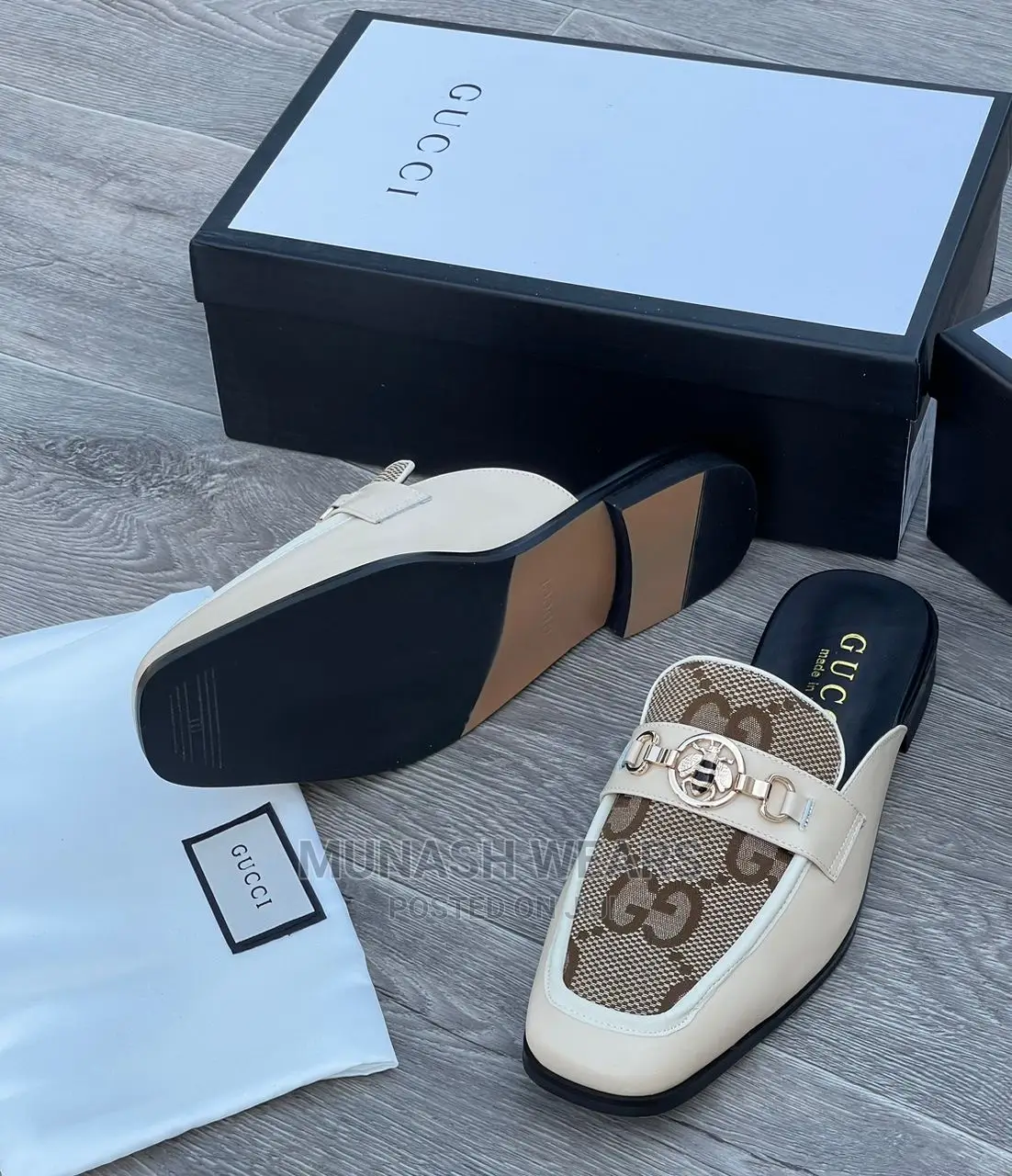 Luxury Gucci Half Shoe
