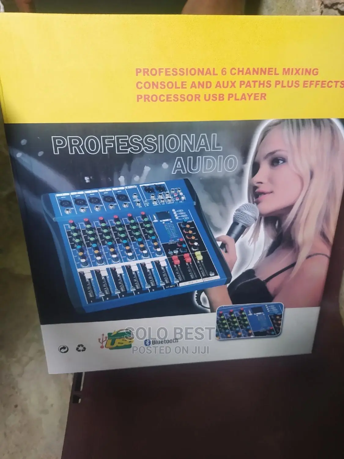 6 Channel Mixer Consoles