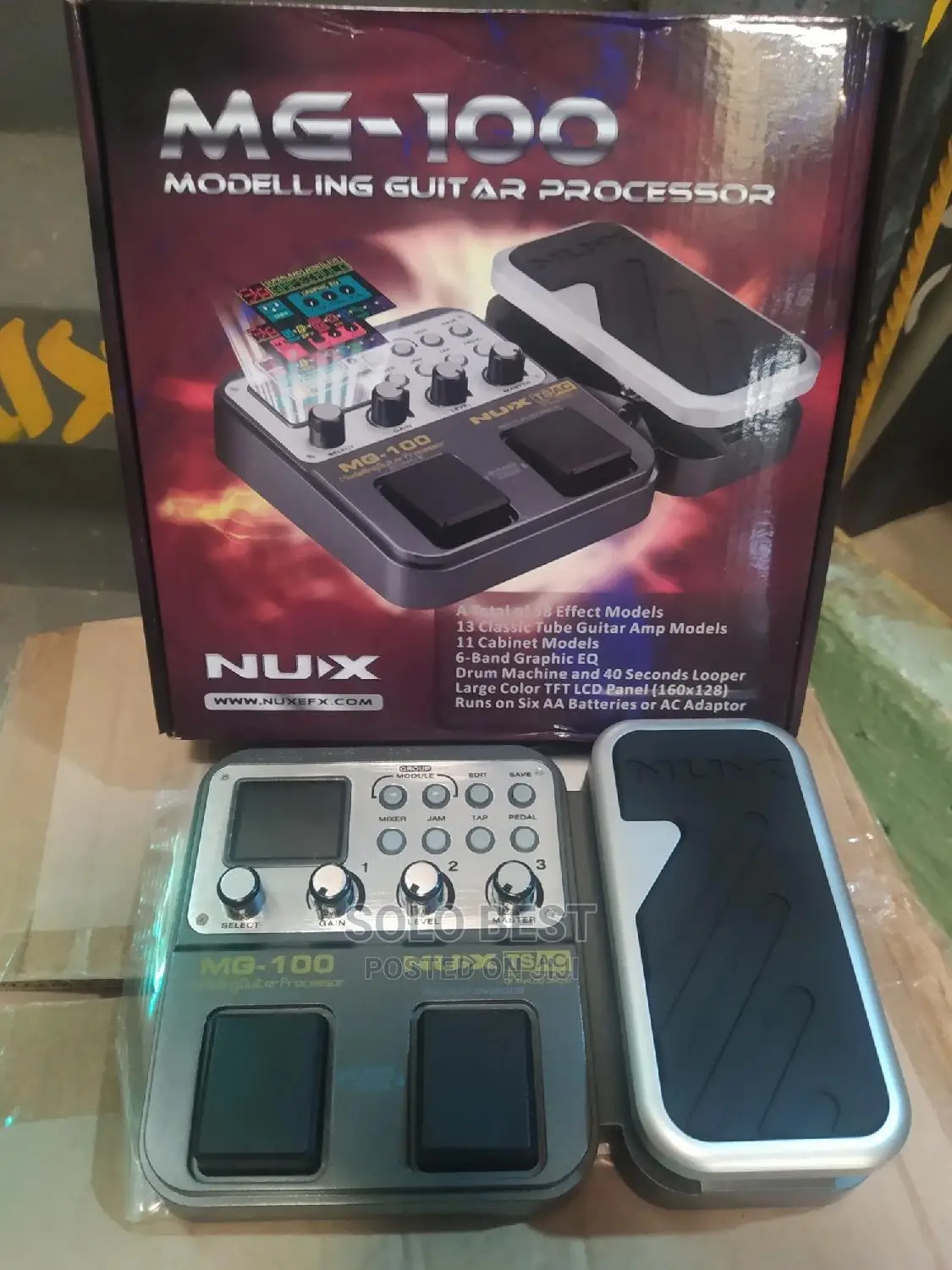Guitar Effects Model Nux Mg_100