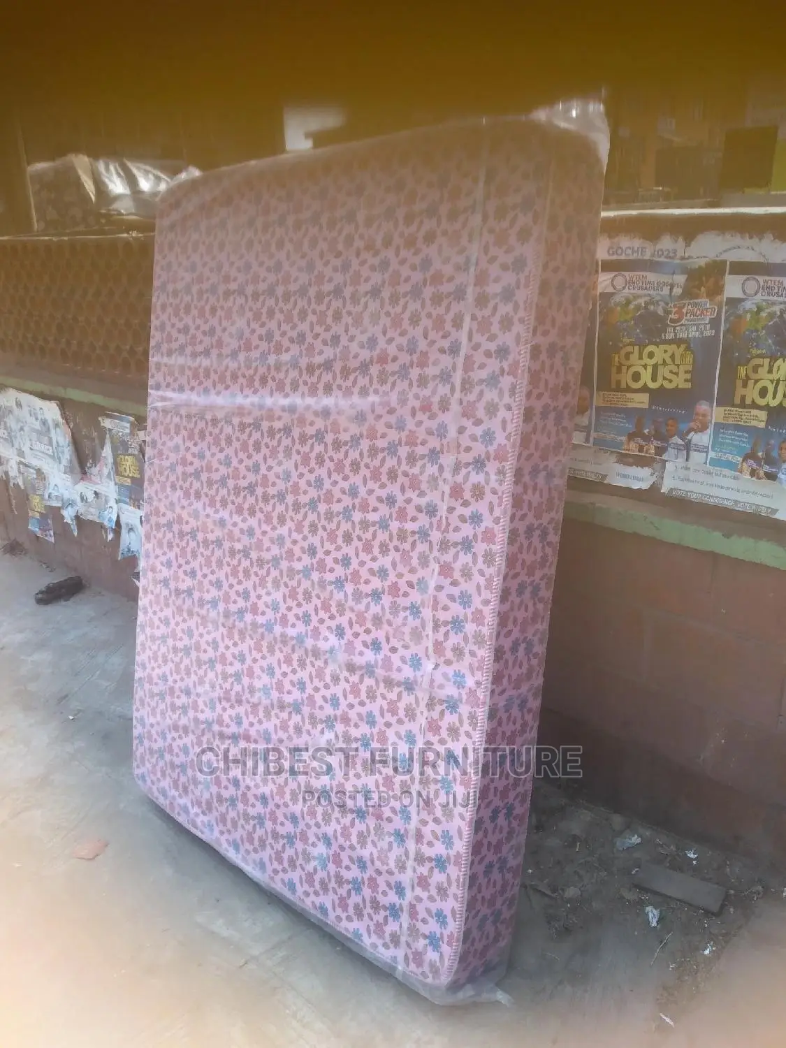 Quality 4.5by6 9inches Mouka Mattrass.